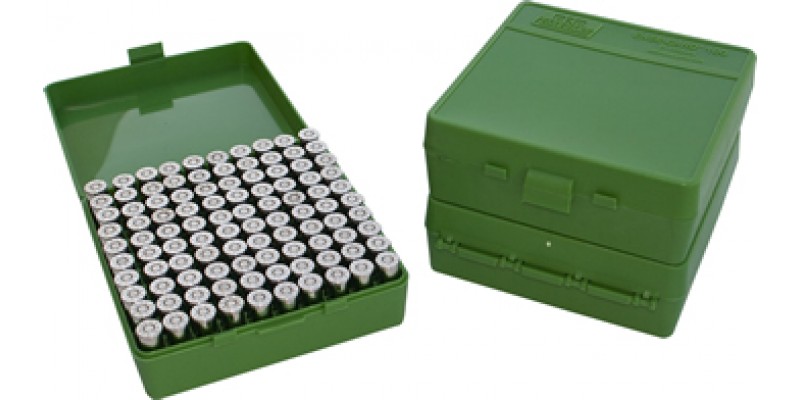 MTM škatla za naboje .40SW/45ACP 100nabojev